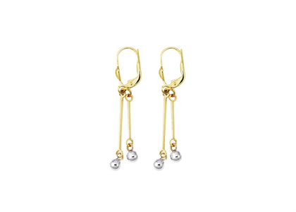 2 Tone Plated | Chandelier Earrings